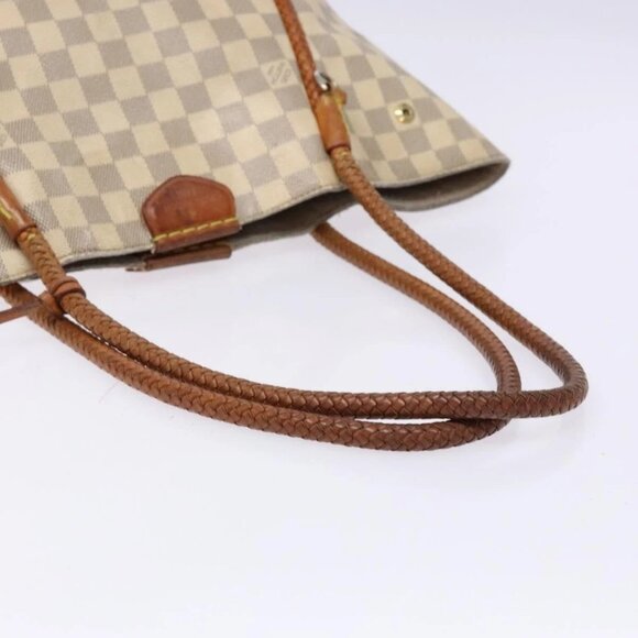 LOUIS VUITTON Damier Azur Propriano Tote Bag N44027 LV Auth 141434 - Picture 8 of 16